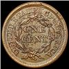 Image 2 : 1853 Braided Hair Large Cent CLOSELY UNCIRCULATED