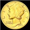 Image 1 : 2016-W 10th oz Gold Mercury Dime SUPERB GEM BU
