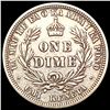 Image 2 : 1883 Kingdom of Hawaii Dime LIGHTLY CIRCULATED