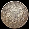 Image 2 : 1873 Arws Seated Liberty Half Dollar NICELY CIRCULATED