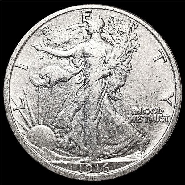 1916 Walking Liberty Half Dollar CLOSELY UNCIRCULATED