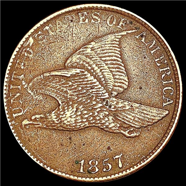 1857 Flying Eagle Cent CLOSELY UNCIRCULATED