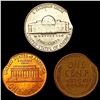 Image 2 : [3] Varied US Clipped Coin [1905, 1945-S, 1959] HIGH GRADE