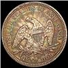 Image 2 : 1853 Arrows and Rays Seated Liberty Quarter CLOSELY UNCIRCULATED