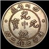 1901-08 China $1 Szechuan LM-345 NF NEARLY UNCIRCULATED