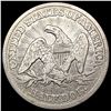 Image 2 : 1853 Arrows and Rays Seated Liberty Half Dollar NICELY CIRCULATED