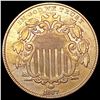 1867 No Rays Shield Nickel CLOSELY UNCIRCULATED