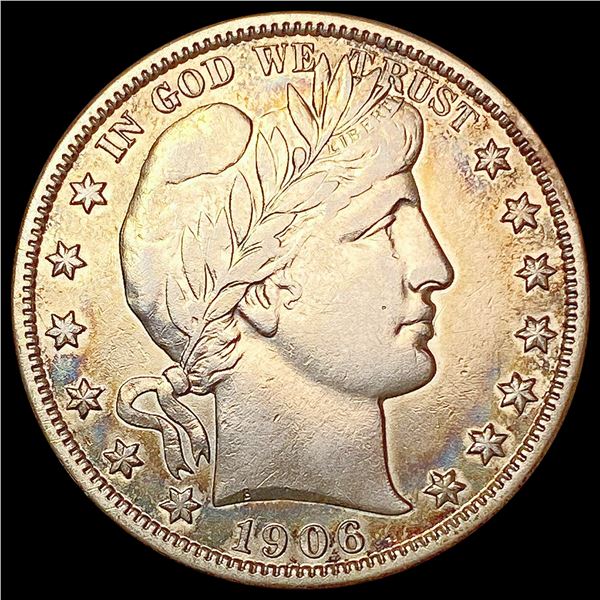 1906-O Barber Half Dollar NEARLY UNCIRCULATED