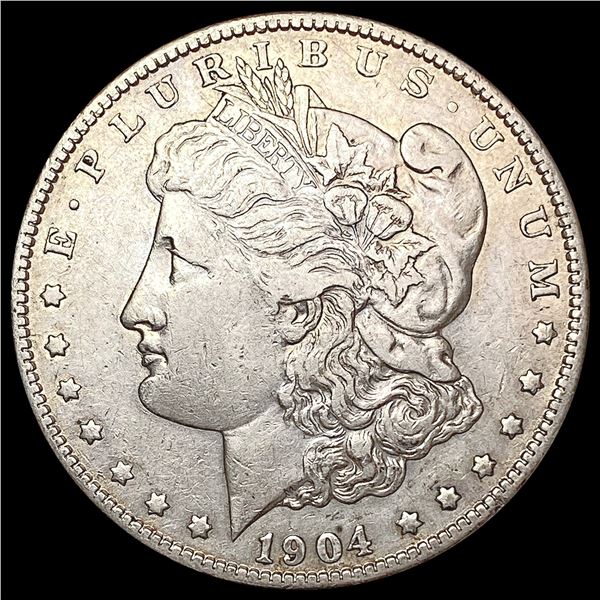 1904-S Morgan Silver Dollar CLOSELY UNCIRCULATED