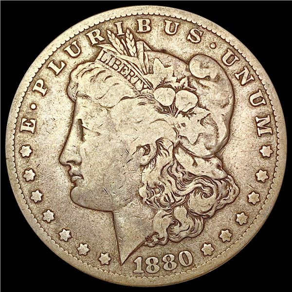 1880-CC Morgan Silver Dollar NICELY CIRCULATED
