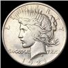 Image 1 : 1921 Silver Peace Dollar CLOSELY UNCIRCULATED