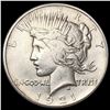 Image 1 : 1921 Silver Peace Dollar CLOSELY UNCIRCULATED