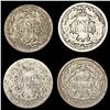Image 2 : [4] 1871&1876 Seated Liberty Dime HIGH GRADE