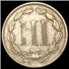 Image 2 : 1887 Nickel Three Cent CLOSELY UNCIRCULATED