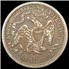 Image 2 : 1876-CC Seated Liberty Quarter LIGHTLY CIRCULATED