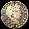 Image 1 : 1915 Barber Half Dollar NICELY CIRCULATED