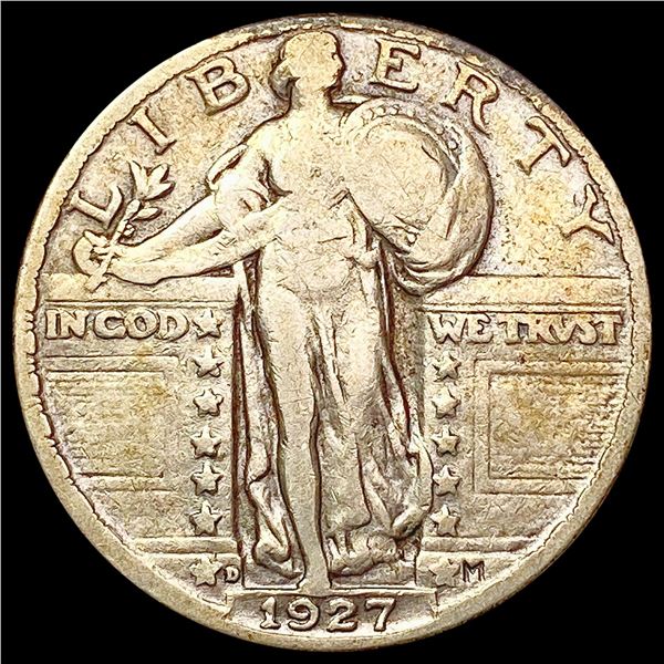 1927-D Standing Liberty Quarter LIGHTLY CIRCULATED