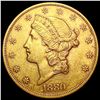 Image 1 : 1880-S $20 Gold Double Eagle CLOSELY UNCIRCULATED