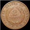 Image 2 : 1868 Two Cent Piece CLOSELY UNCIRCULATED