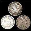 Image 1 : [3] 1834-1853-O Capped Bust and Seated Dimes HIGH GRADE