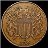 Image 1 : 1866 Two Cent Piece CLOSELY UNCIRCULATED