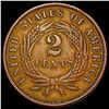 Image 2 : 1866 Two Cent Piece CLOSELY UNCIRCULATED