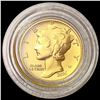 Image 1 : 2016-W 1/10th oz Gold Mercury Dime SUPERB GEM BU