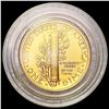 Image 2 : 2016-W 1/10th oz Gold Mercury Dime SUPERB GEM BU