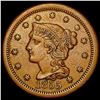 Image 1 : 1855 Braided Hair Large Cent CLOSELY UNCIRCULATED