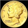 Image 1 : 2016-W 1/10th oz Gold Mercury Dime SUPERB GEM BU