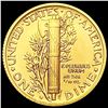 Image 2 : 2016-W 1/10th oz Gold Mercury Dime SUPERB GEM BU