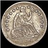 Image 1 : 1856 Seated Liberty Half Dime LIGHTLY CIRCULATED