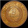 Image 2 : 1865 Two Cent Piece CLOSELY UNCIRCULATED