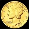 Image 1 : 2016-W 1/10th oz Gold Mercury Dime SUPERB GEM BU