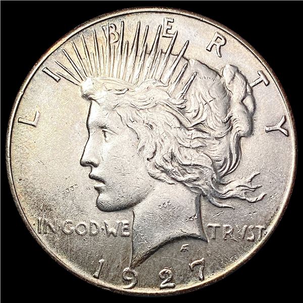 1927 Silver Peace Dollar CLOSELY UNCIRCULATED