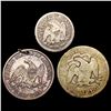 Image 2 : [3] 1853-1877-CC [1] Seated Quarter, [2] Seated Halves HIGH GRADE