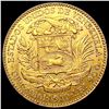 Image 2 : 1910 Venezuela Gold 5 Bolivar .1867oz AGW CLOSELY UNCIRCULATED