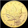 Image 2 : 1999 1/10th oz $5 Gold Maple Leaf SUPERB GEM BU