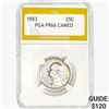 Image 1 : 1953 Washington Silver Quarter PGA PR66 Cameo