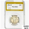 Image 1 : 1924-D Standing Liberty Quarter PGA MS62