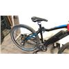 Image 3 : BLACK/BLUE NCM MOSCOW 48V FRONT SUSPENSION 21-SPEED E-BIKE - NO CHARGER NO KEY