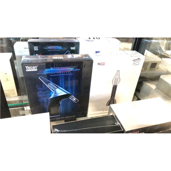 YOCAN BLACK PHASER HP AND FALCON 6-IN-1 POCKET VAPORIZER *SEALED/IN BOX*