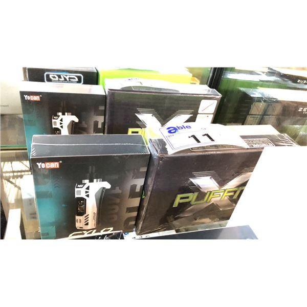 DISCREETVAPE GREEN X-PUFFIT AND YOCAN CYLO POCKET VAPORIZER *SEALED/IN BOX*