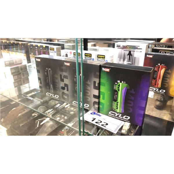 3 YOCAN CYLO POCKET VAPORIZERS *SEALED/IN BOX*