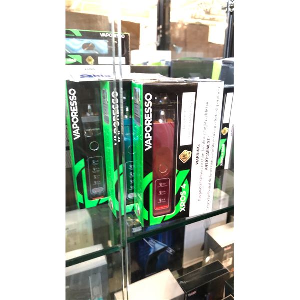 3 ASSORTED VAPORESSO XR 054 VAPORIZERS