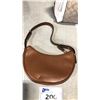 Image 2 : COGNAC PRADA FAUX LEATHER PURSE *AUTHENTICATION UNKNOWN*