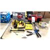 Image 1 : MISC. TOOLS  INCL SKIL JIGSAW, MILWAUKEE INFLATOR (NO BATTERY), DREMEL 8220 (NO CHARGER),