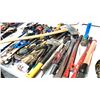 Image 2 : MISC HAND TOOLS INCL CHROME VANADIUMS 2" OPEN/CLOSE WRENCH, BOLT CUTTER, NAIL GUN AND MORE