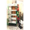 Image 1 : MISC. STORAGE RACKS, LED FLAT PANEL AND MORE