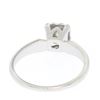 Image 4 : Vintage 14k White Gold 0.18 ctw Round Diamond Illusion Set Solitaire Ring